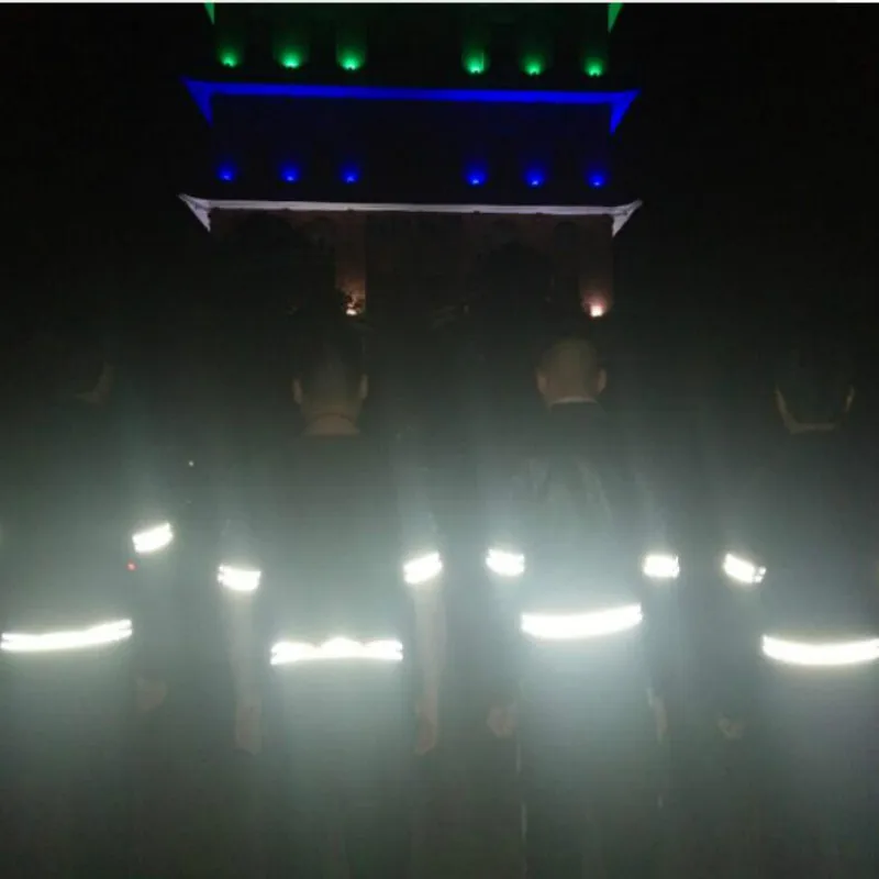 Светоотражающие ленты эластичный наручный браслет ремешки на лодыжку с