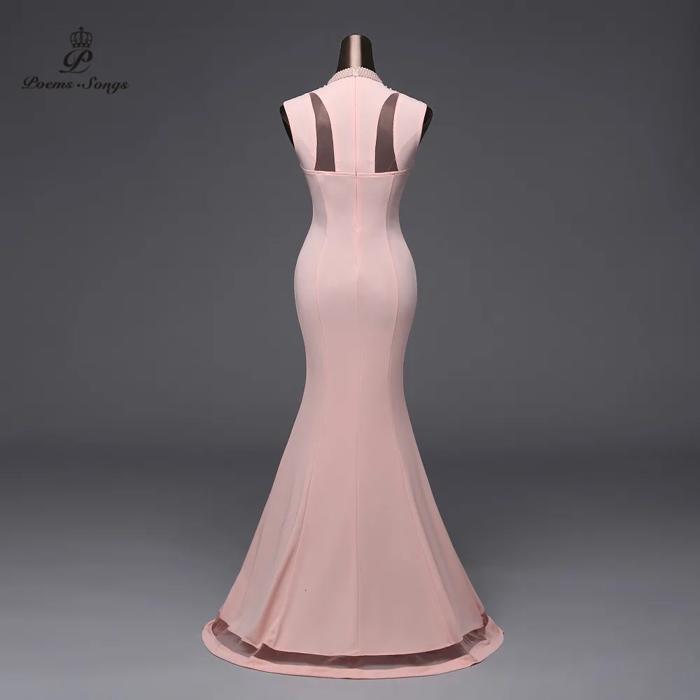 Стихи песни индивидуальное вечернее платье vestido de festa longo элегантное роскошное розовое длинное платье с пайетками длинное платье невесты