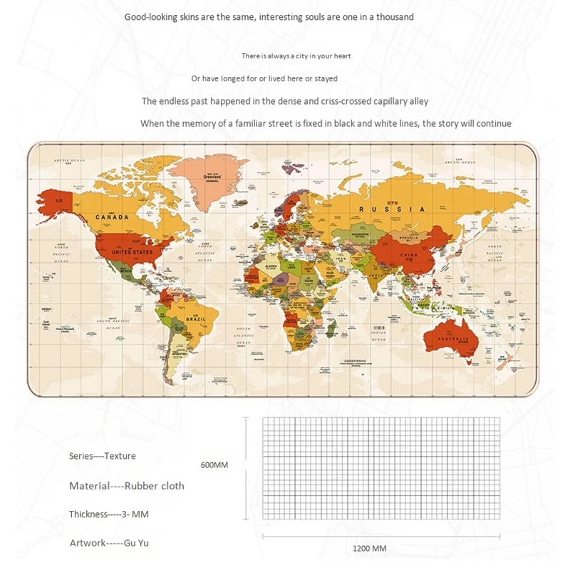 

Extra Large Gaming Mouse Pad 1200X600mm Oversize Desk Pad with Precision and Non-Slip Rubber Base for Mouse and Keyboard