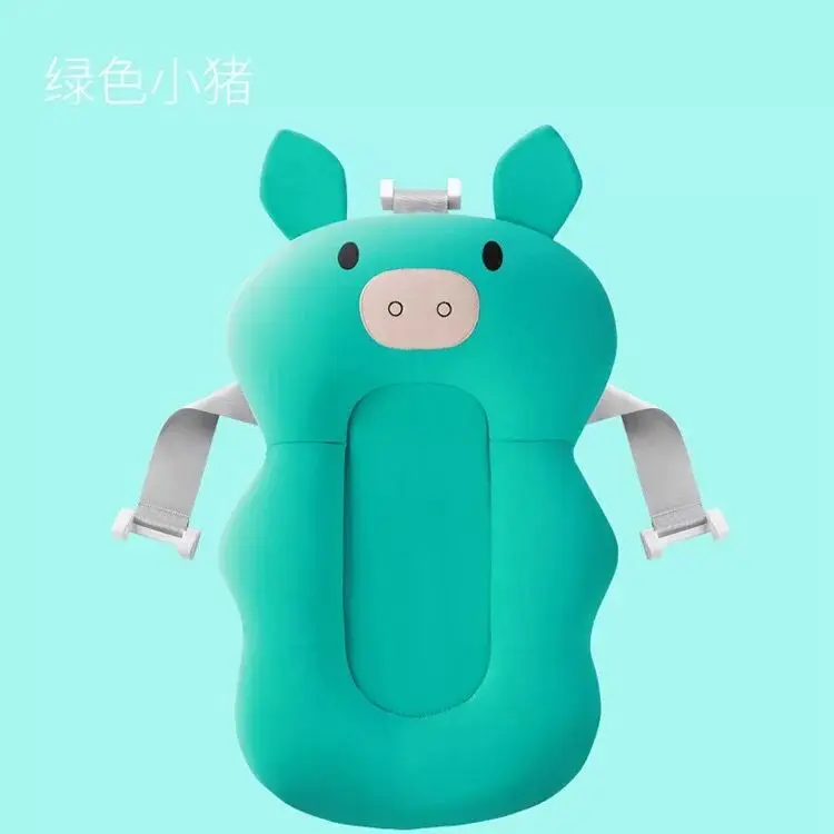Складной мультяшный портативный детская ванночка коврик нескользящий коврик для ванной новорожденный безопасности опора для ванной подушка мягкая подушка