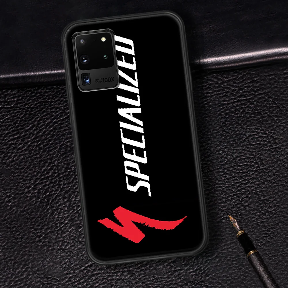 

Bicycle Brand Specializeder Phone Case Cover Hull For Samsung Galaxy S 6 7 8 9 10 e 20 Edge Note 8 9 10 Plus black Back Pretty