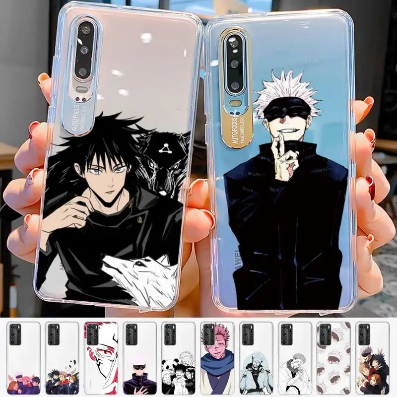 

MaiYaCa Jujutsu Kaisen Phone Case For Huawei P 20 30 40 pro lite Psmart2019 Honor 8 10 20 Y5 6 2019 Nova3E