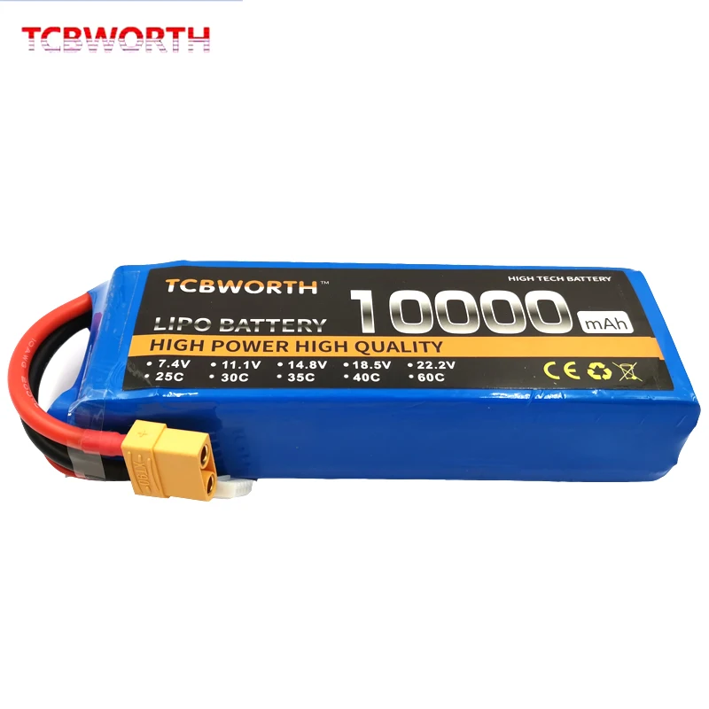 3S RC LiPo батарея 11 1 V 10000mAh 25c батареи для Самолет Вертолет Дрон автомобиль Лодка