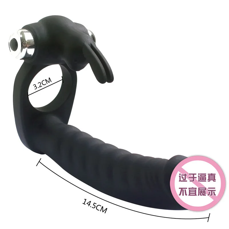 7 скоростей пенис вибрирующее кольцо двойное проникновение Анальная пробка