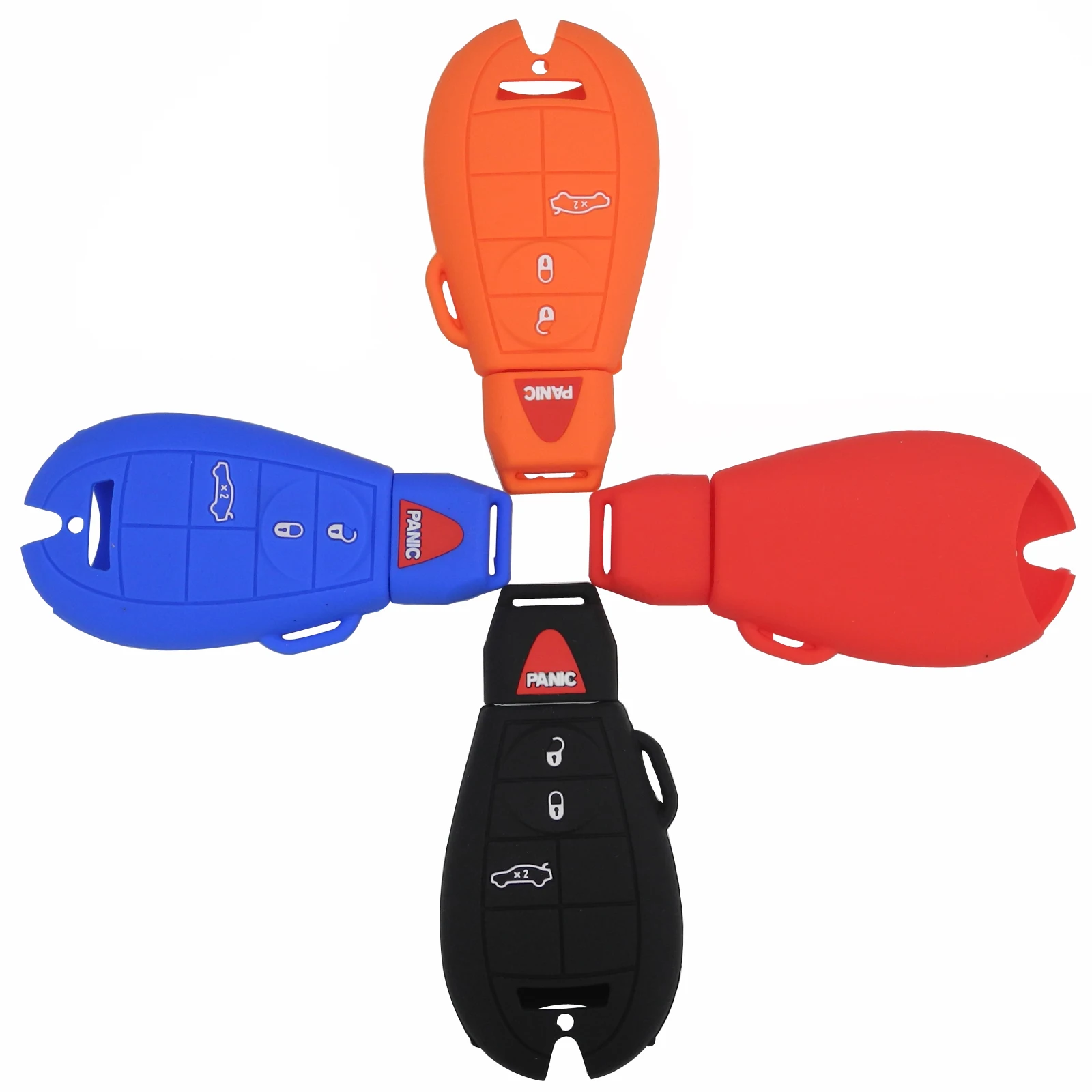 

Чехол Kutery 4 Butttons силиконовый чехол для ключей от машины для Jeep wrangler compass patriot Chrysler 200 voyager Dodge Ram