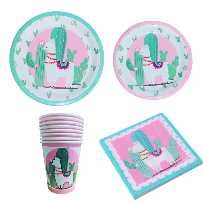 Столовая посуда из альпака ранние Праздничные салфетки топпер для торта детей