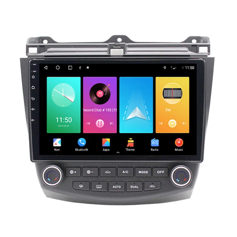 Автомагнитола 2 din + 32 ГБ Android 10 4G мультимедийный плеер для Honda Accord 7 2003 2007 GPS