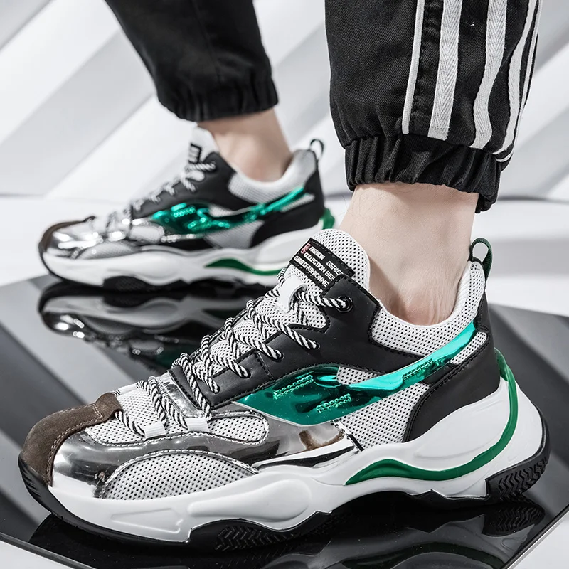 

Men's Running Shoes Sneakers Outdoor Sport Platform Shoes Men Comfortable Breathable Jogging Athletic Footwear Chaussure Homme