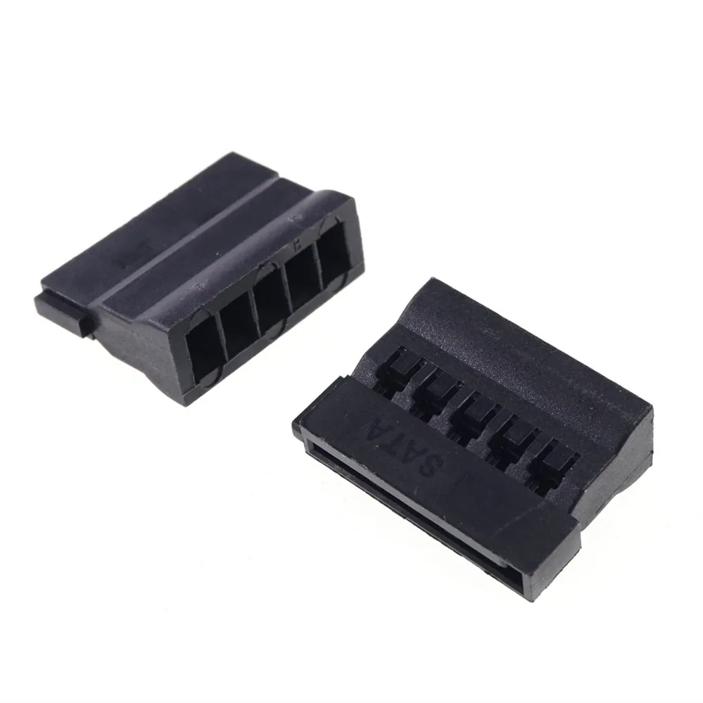 Разъем питания с последовательным портом SATA штекер для корпуса короткий тип +