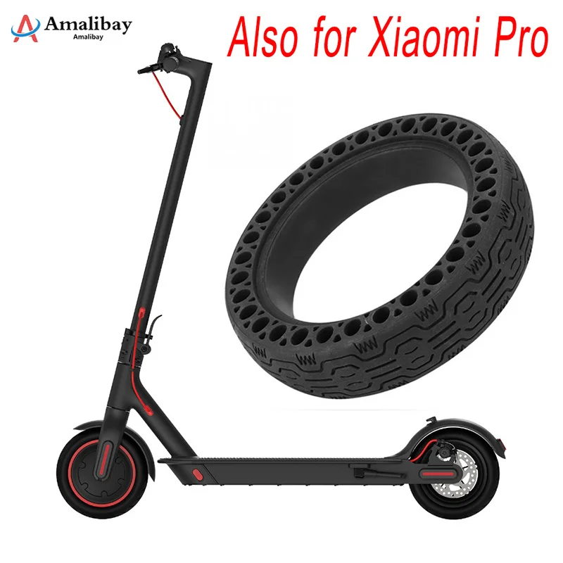 Обновленные полые твердые противовзрывные колеса Amalibay для Xiaomi Mijia Pro M365 шины