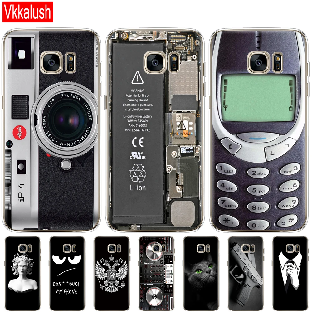 Чехол для Samsung S6 G920 G920F G920A чехол Galaxy Edge G925F G925I G925A G925T Силиконовый ТПУ телефона |