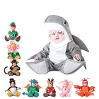 Новый дизайн, высококачественный костюм вампира летучая мышь для маленьких мальчиков и девочек на Хэллоуин, комбинезон, комплект детской одежды, костюм с животными