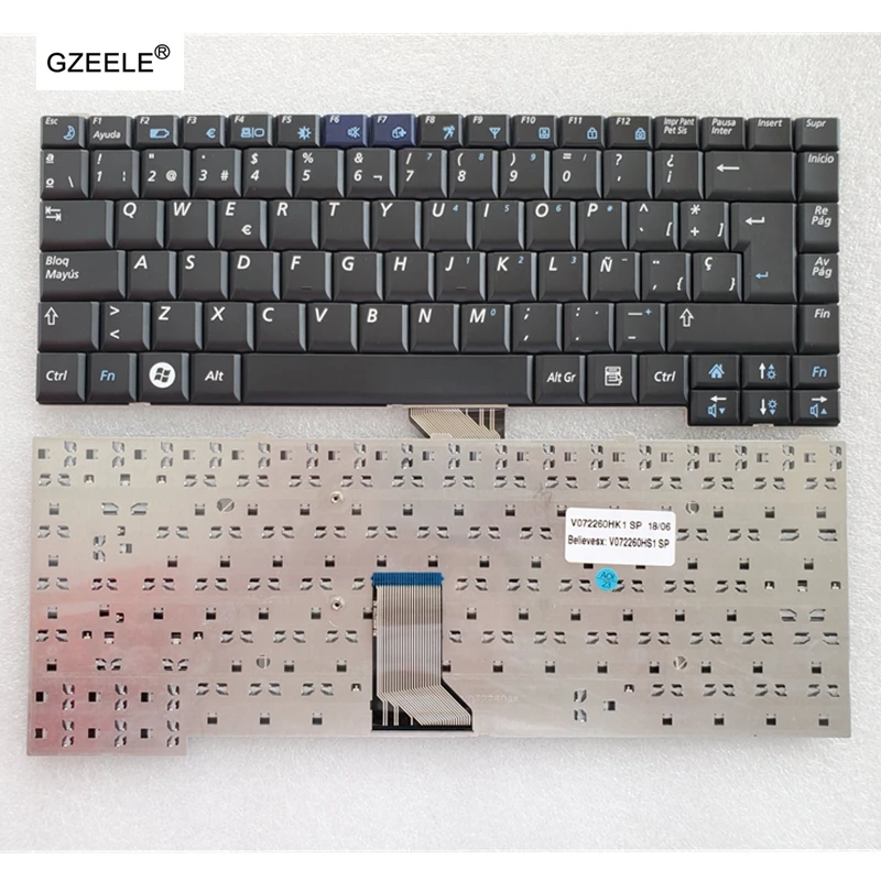 Испанская клавиатура для ноутбука SP SAMSUNG NP-R60 R70 R510 R560 P510 P560 P500 R508 | Компьютеры и