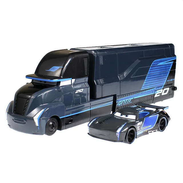 067 Black 2 шт./компл. disney «Тачки» Lightning McQueen Джексон Storm Ramirez Мак дядя грузовик игрушечный автомобиль Фигурки игрушки для детей, авто, подарок - Цвет: 067 Black