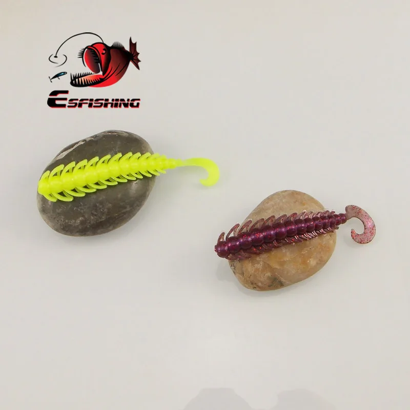 Esfishing,, мягкие приманки, рок Bugsy, 70 мм, 12 шт., приманки для ловли карпа, окунь, зунд, щука, приманка для ловли на крючок, зимняя рыба