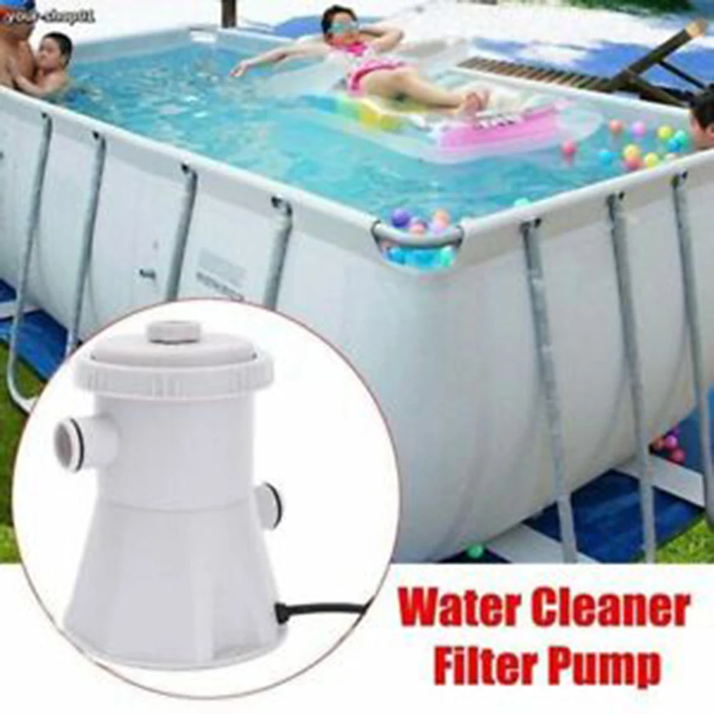 

110/220/240V Electric Swimming Pool Filter Pumps for Above Ground Pools Water Circulating Cleaning Tool H88F