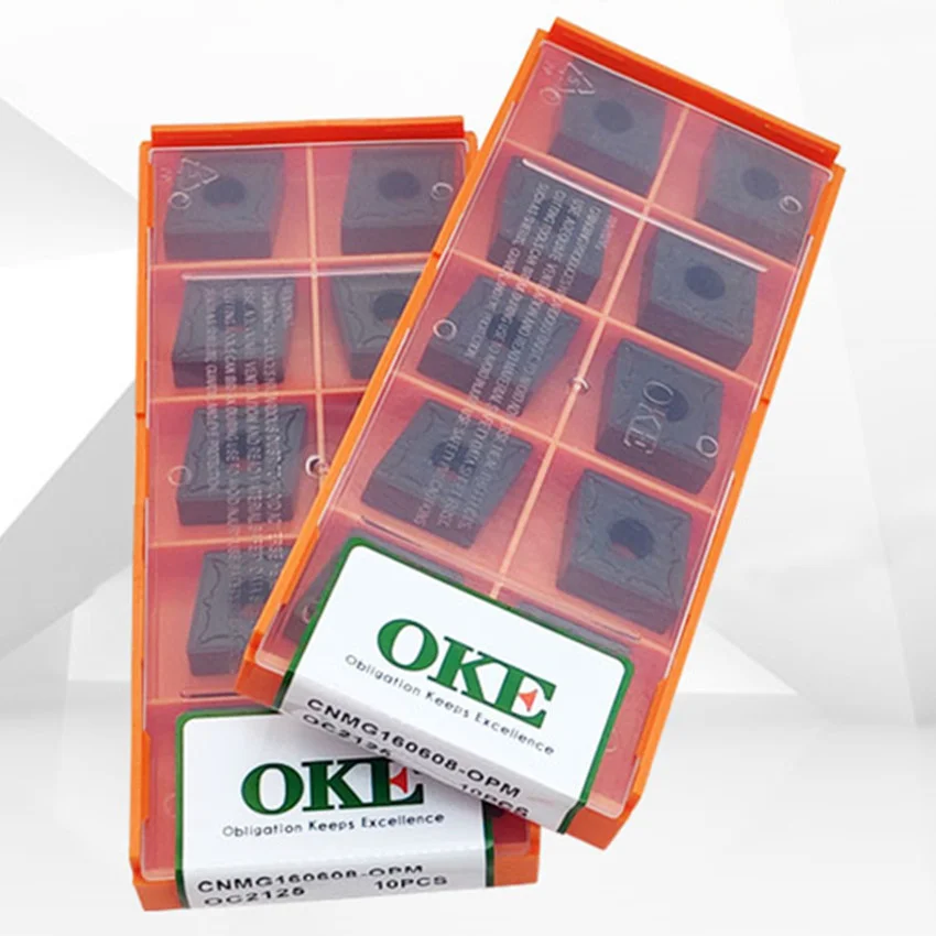 

OKE CNMG160608-OPM OC2025/CNMG160612-OPM OC2115/CNMG160616-OPM OC2115 CNC carbide inserts 10PCS/BOX