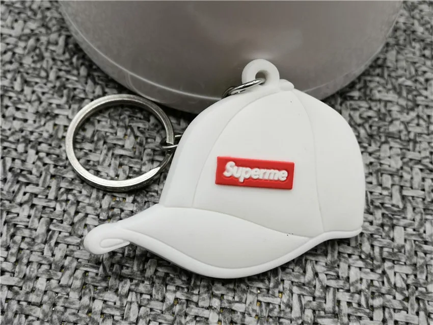 1045 Мини силиконовый милый брелок Nikes cap Форма брелок для женщин мужчин детей подарок брелок баскетбольные кроссовки Porte Clef - Цвет: 1045