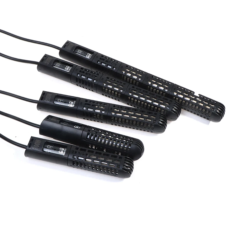

1PC Aquarium Submersible Heater Fish Tank LCD Display Digital Adjustable Water Heating Rod Constant Temperature Control
