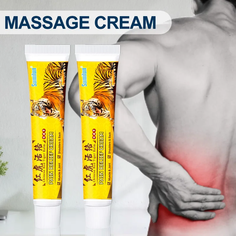 2pcs Sumifun 2Types Tiger Balm Pain Relief Ointment For Rheumatoid Neck Shoulder Muscle Neuralgia Acid Joint Arthritis Cream | Красота и