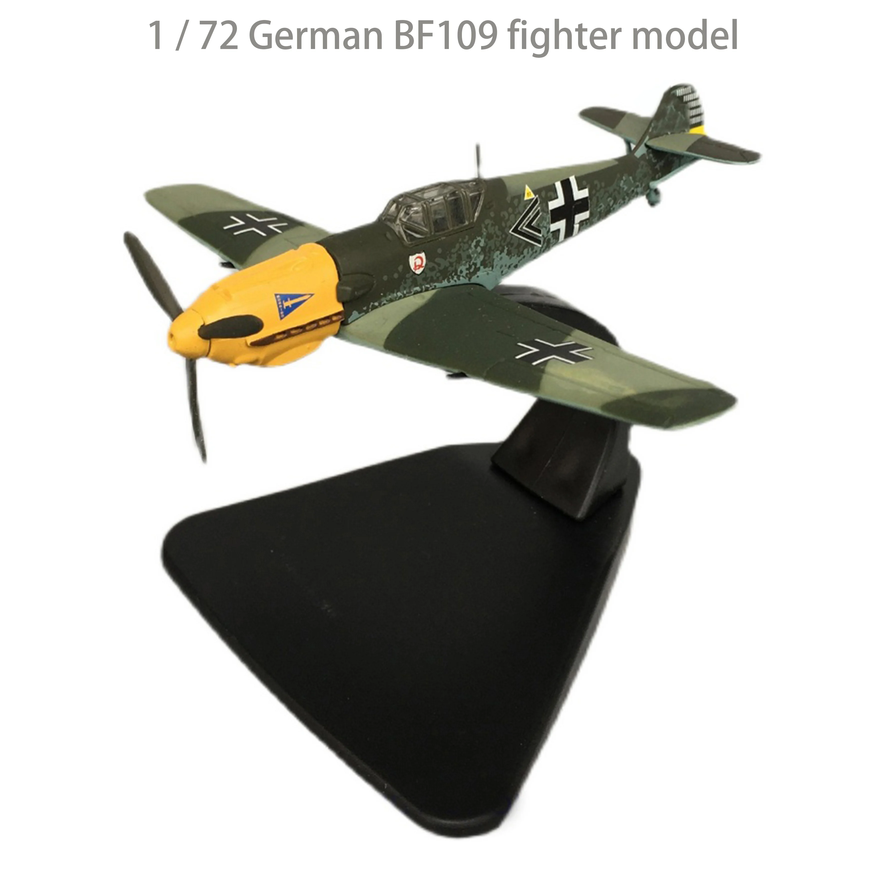 

Немецкая модель боевика BF109 1/72, готовый продукт из сплава