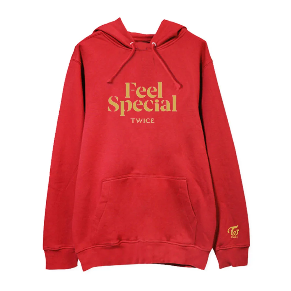 

Kpop TWICE Feel Special Same Cap Hoody The 8TH MINI Album Autumn Winter Suit Long Sleeve Hoodies Outerwears Sueter Coats