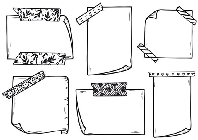 Note чистый штамп для скрапбукинга Прозрачная силиконовая резина сделай сам