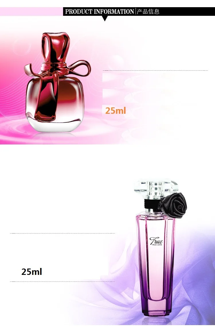 3pcs/set Perfume Spray Set for Women Perfumed Long Lasting Deodorant Fragrance Anti Odor Parfum Glass Bottle Fashion Bodybuildin