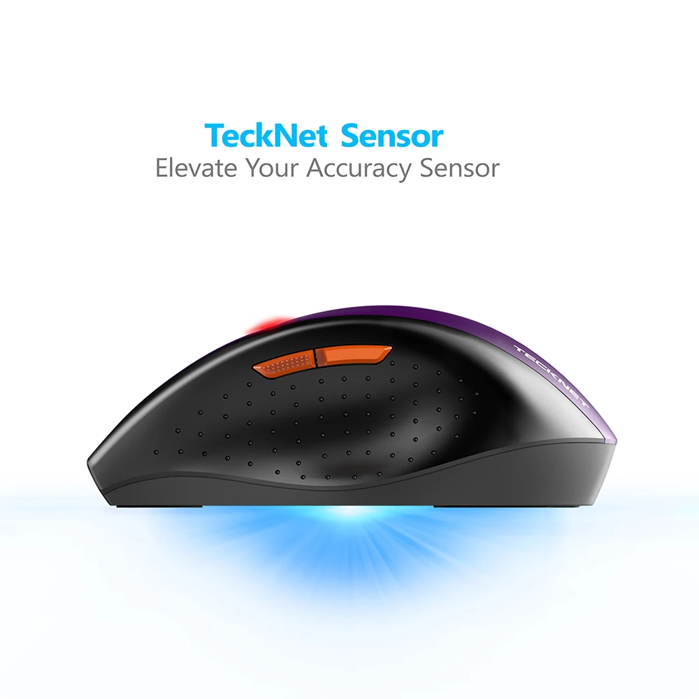 TeckNet Wireless Mouse 800dpi 1200dpi 1600dpi 2000dpi 2400dpi Adjustable with Nano Receiver For Laptop Gaming Computer |