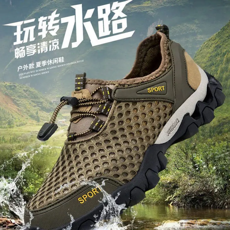 

2021 New Summer River Upstream Shoes For Men, Barefoot Beach Ultralight Water Sports, Quick-Drying Outdoor Walking Wading Shoes