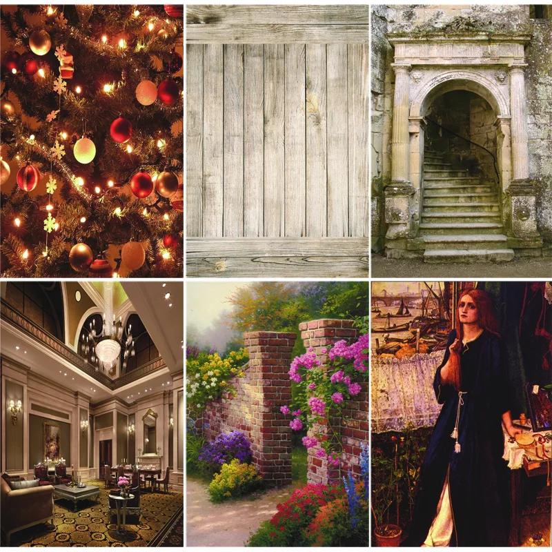 

Vinyl Custom Photography Backdrops Prop Christmas Theme Photography Background #200427-01