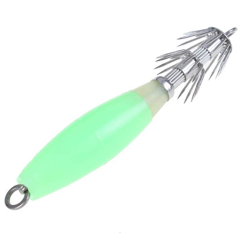 1 ед. 15 г рыболовный крючок световой яркие реалистичные моделирование кальмар