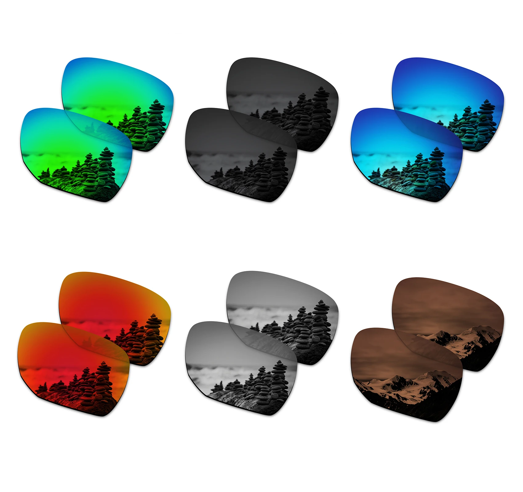SmartVLT Polarized Replacement Lenses for Oakley Ejector OO4142  Sunglasses - Multiple Options