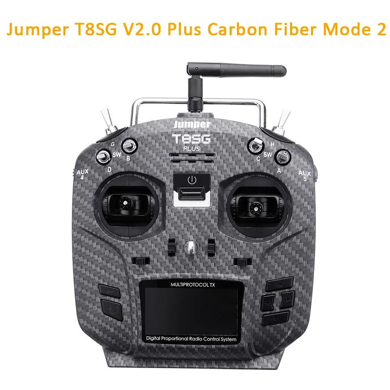 Plus V2 Mode 2 Jumper T8SG Lite/V2.0 плюс передатчик пульт дистанционного управления для Frsky Мультикоптер RC Drone запасные части Аксессуары режим 1/режим 2 - Цвет: Plus V2 Mode 2