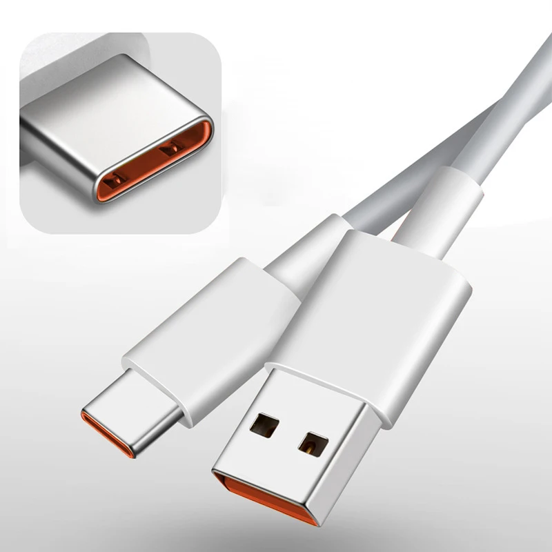 Кабель USB Type-C PD 66 Вт для быстрой зарядки шнур Samsung MacBook iPad 6A быстрая зарядка 4 0