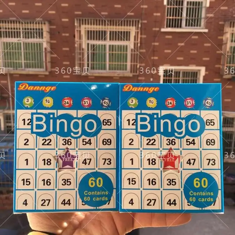 Карты для игр в бинго свадебные лотерейные билеты 60 листов/упаковка может быть