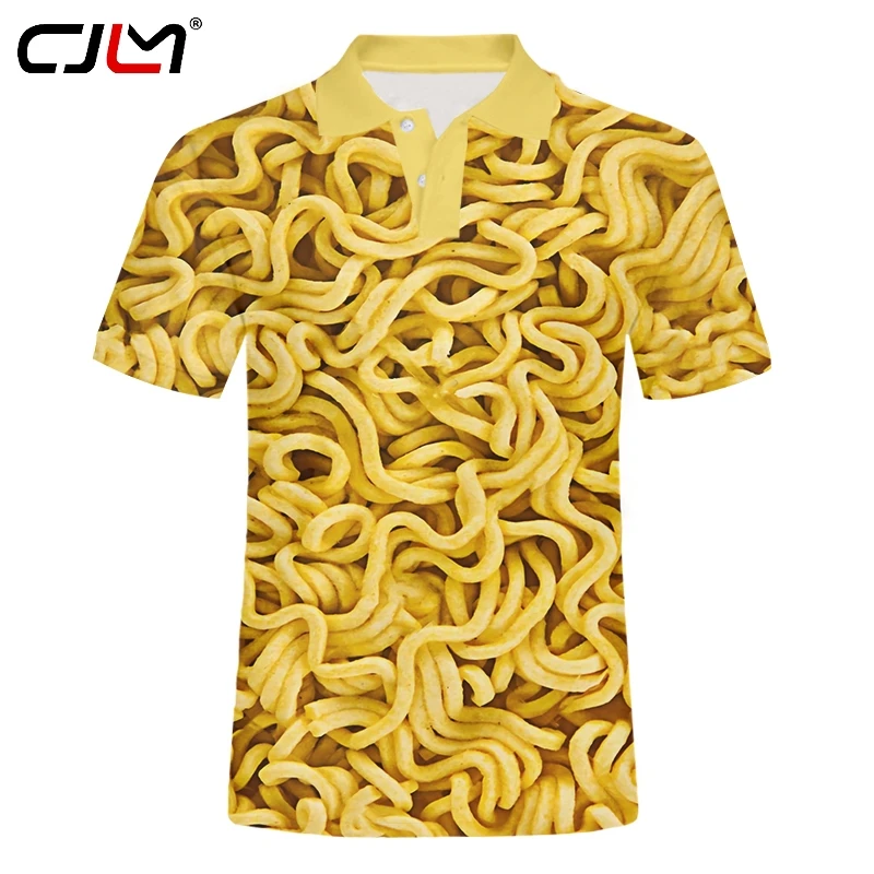 Футболка-поло мужская с 3D-принтом крашеная | Мужская одежда