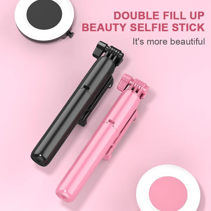 3 в 1 селфи палка со светодиодной подсветкой|Селфи-моноподы| |