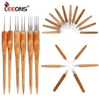 Вязальный крючок Berserk, игла для дредлока, плетеные крючки для рукоделия, иглы для плетения париков