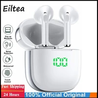 bluetooth 5 1 true wireless earbuds with charging box waterproof earphone volume control mini tws headphone handsfree for sports
