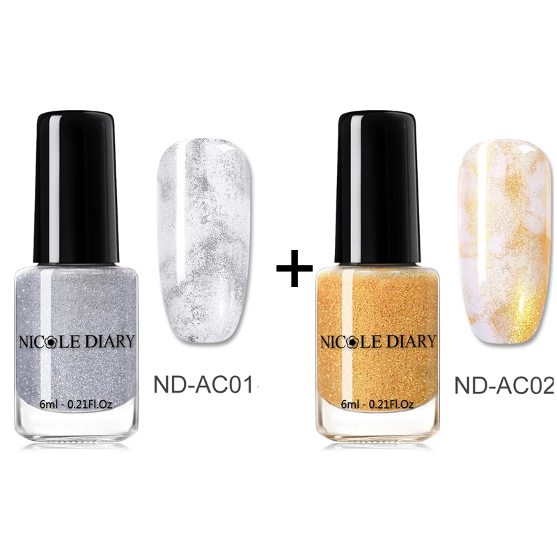 6ml Set 4 NICOLE DIARY 15 мл/6 мл акварельный лак для ногтей Цветущий DIY гель для ногтей Маникюрный Декор эффект дыма пузырьковый лак маникюрный лак - Цвет: 6ml Set 4
