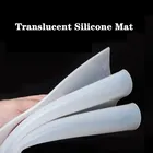 Прозрачный силиконовый коврик большого размера, силиконовый лист для изготовления антипригарного уплотнительного кольца, термостойкий силиконовый коврик для домашней промышленности