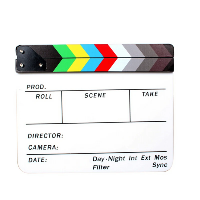 В использовании профессиональное красочное Хлопушка нумератор с хлопушкой