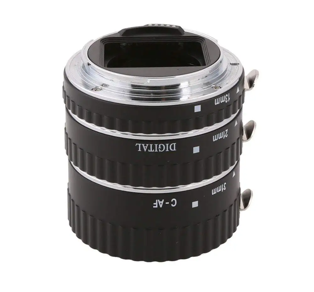 Meike MK C AF1 AL металлический Автофокус AF Подтверждение макроудлинитель для Canon 7D 550D