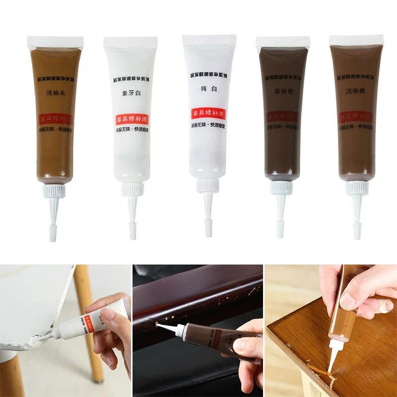

DIY Wood Product Scratch Filler Remover Wooden Furniture Touch Up Tool Set Marker Cream Wax Scratch Filler Remover Repair Fix