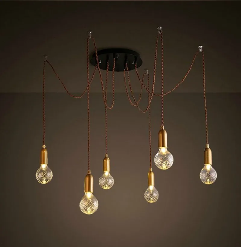 Современный хрустальный светодиодный G9 стеклянный светильник с одной головкой