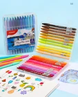 Monami Plus ручка 3000 48 цветов sКоробка Набор цветных ручек для студентов тонкая ручка конфетного цвета s 0,4 мм крючок-ручка товары для рукоделия