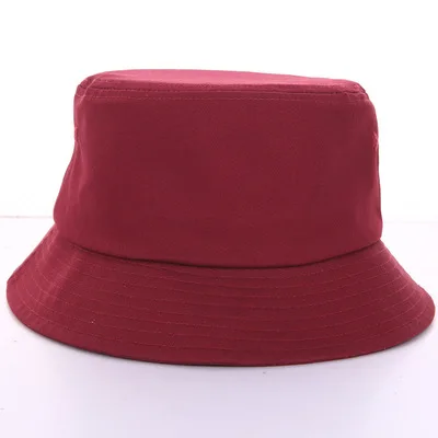 

Fisherman's hat#008 P wholesale Panama Bucket Hat Men Women Summer Bucket Cap Hip Hop Hat Fisherman Hat