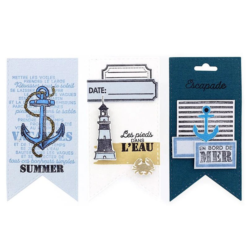 CH летние металлические штампы и DIY Скрапбукинг карты трафарет бумажные Альбом