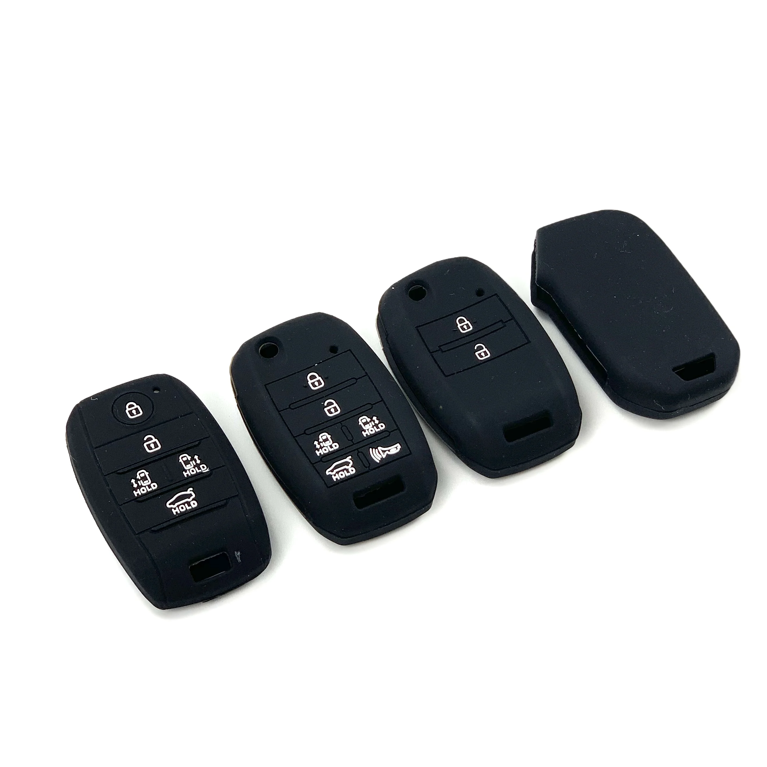 

Автомобильный Стайлинг авто аксессуары силиконовый пульт дистанционного ключа Держатель оболочка чехол для ключей для Kia / Hyundai